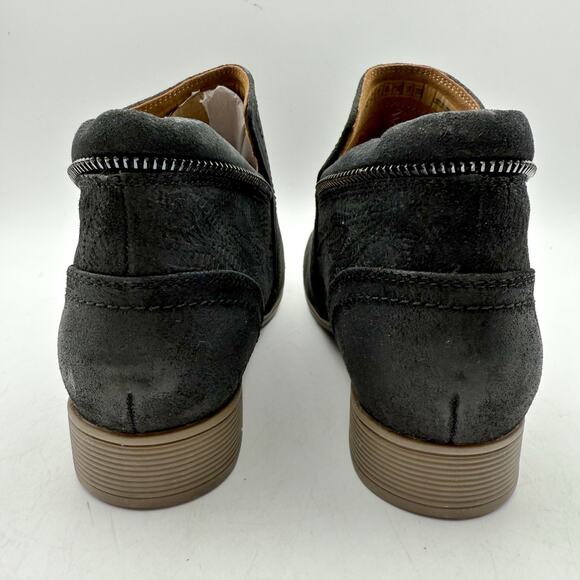 Cobb Hill Womens Crosbie Ankle Bootie US 8 Wide EU 39 Black Leather NIB - Picture 10 of 13